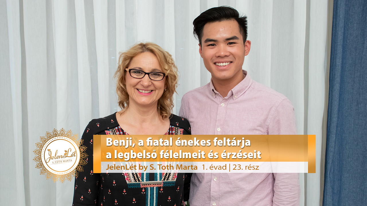 JelenLét by S. Tóth Márta - Benji, a fiatal énekes feltárja a legbelső félelmeit és érzéseit