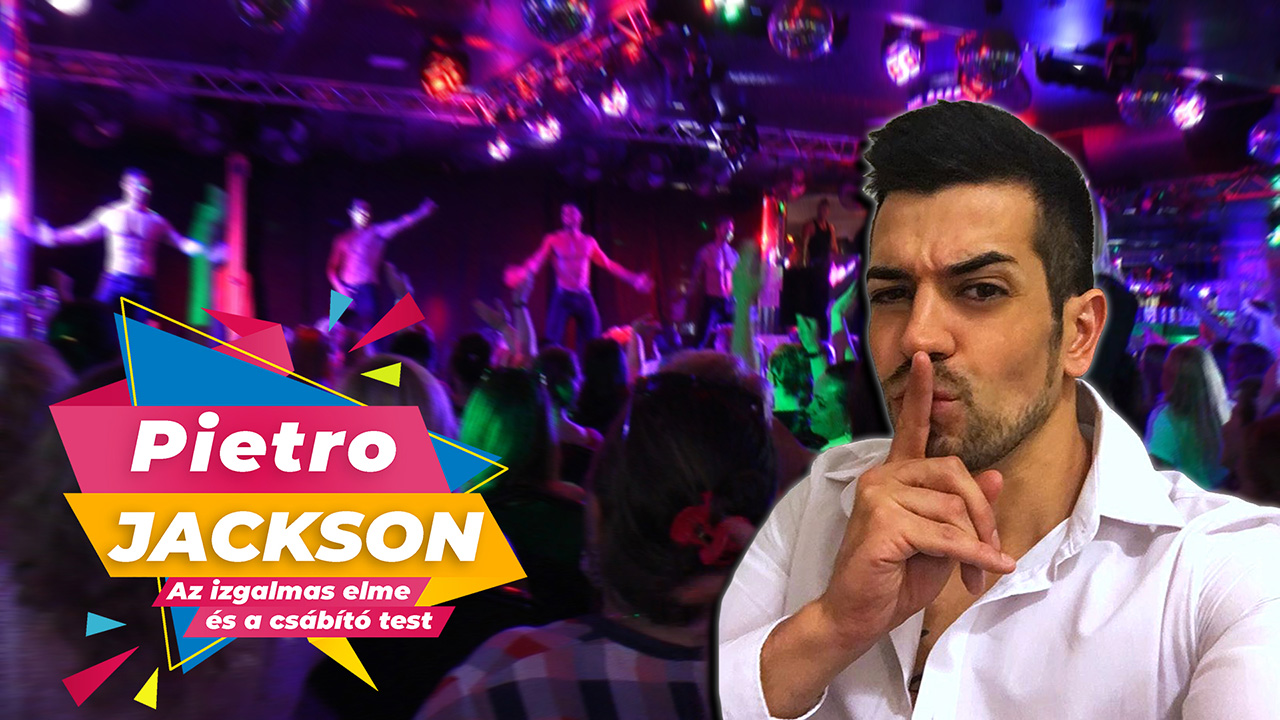 Az izgalmas elme és a csábító test: Pietro Jackson. JelenLét by S. Toth Marta