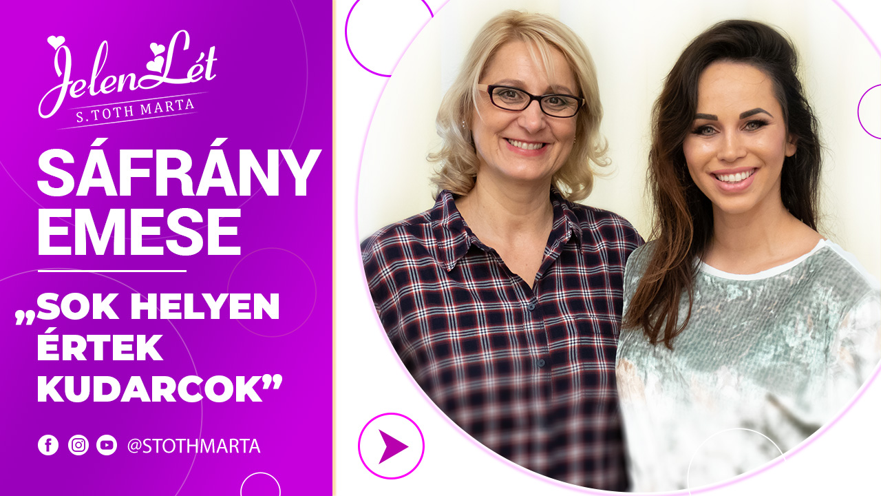 JelenLét by S. Toth Marta: Sáfrány Emese: „Sok helyen értek kudarcok”