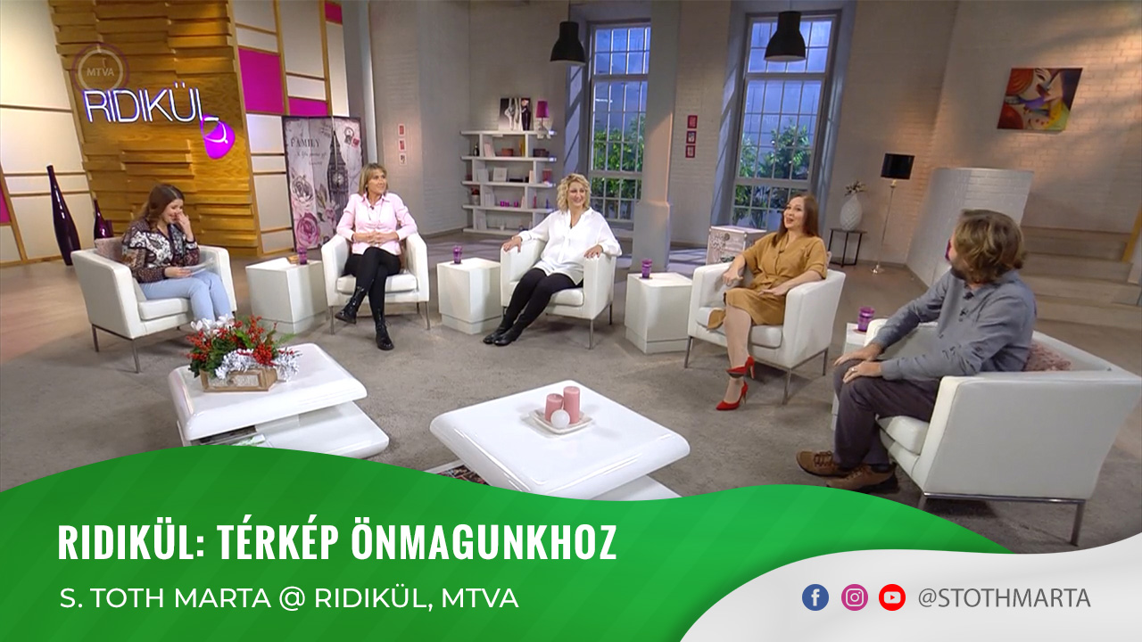 Ridikül: Térkép önmagunkhoz. S. Toth Marta @ Ridikül, MTVA
