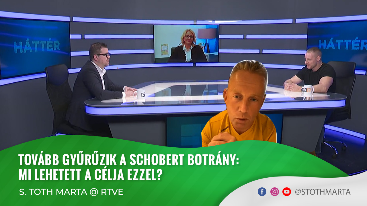 Tovább gyűrűzik a Schobert botrány: Mi lehetett a célja ezzel? S. Toth Marta @ Régió TV Esztergom