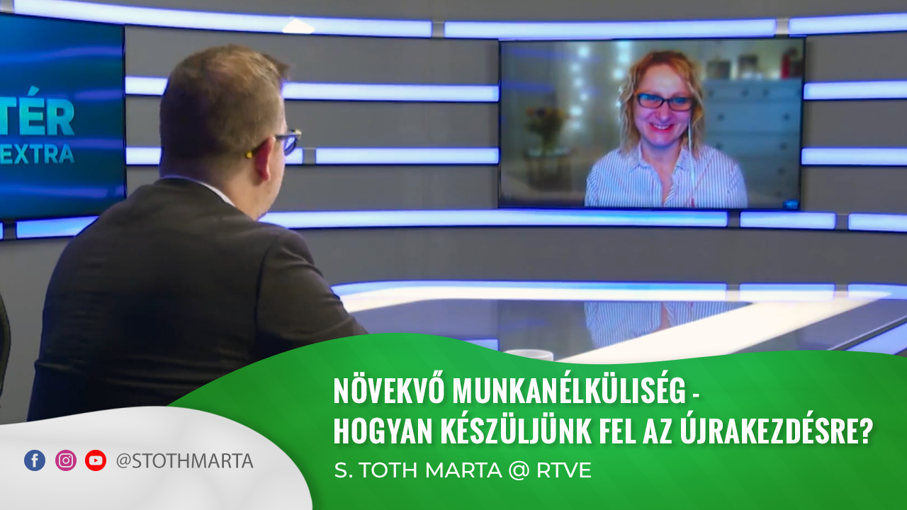 Növekvő munkanélküliség - Hogyan készüljünk fel az újrakezdésre? S. Toth Marta @ Háttér Extra, RTVE