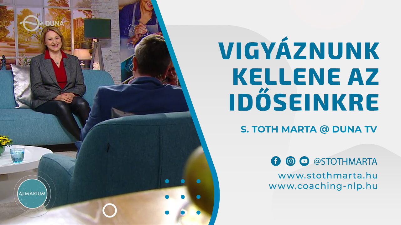 Vigyáznunk kellene az időseinkre. S. Toth Marta @ Duna TV